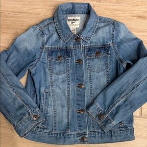 OshKosh B'gosh Light Blue Denim Jacket girls 10